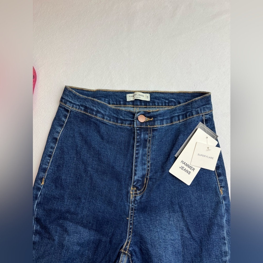 Hammer Jeans Super Flare Denim Jeans - Picture 4 of 7